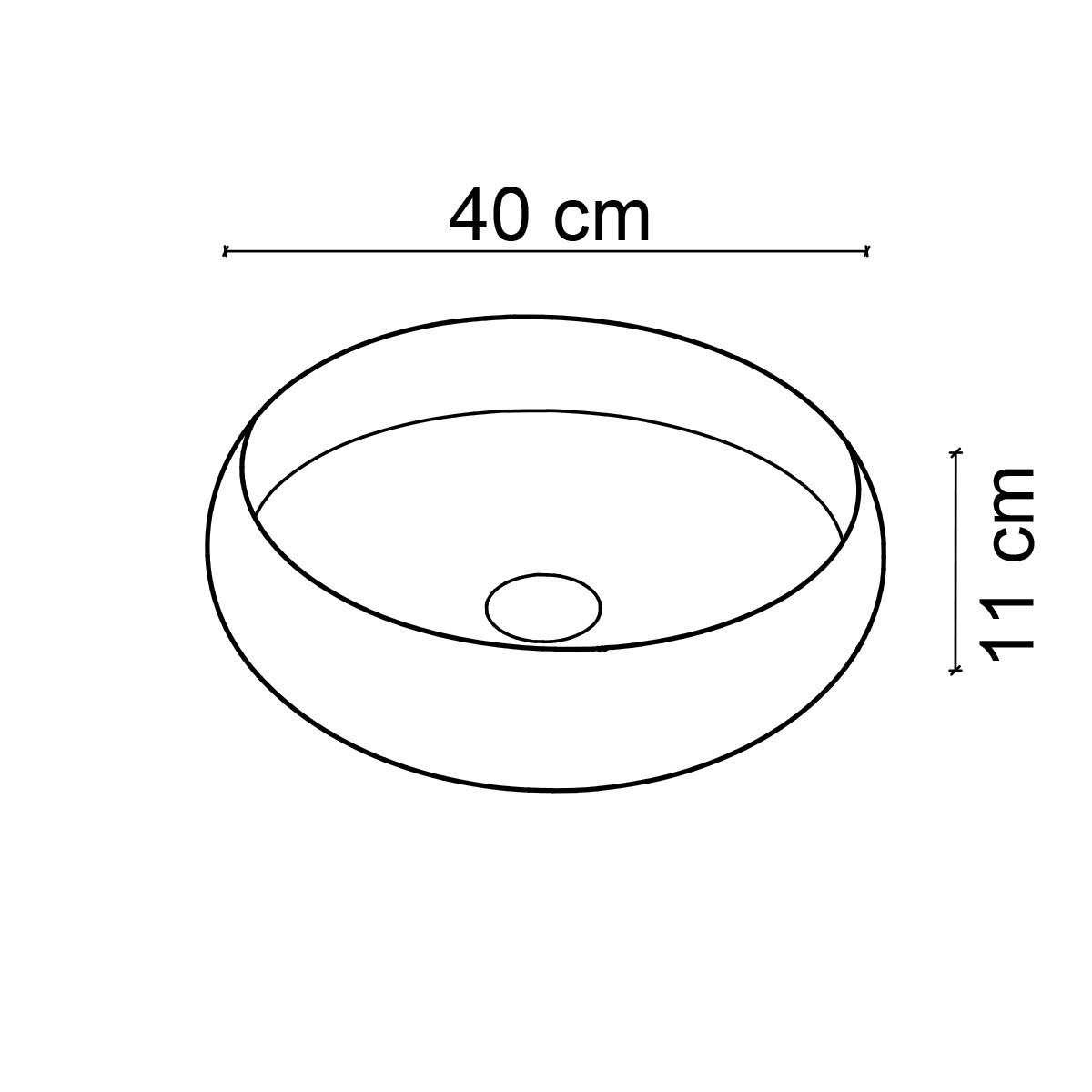EY-4760MC Mat Bordo Tezgah Üstü Lavabo