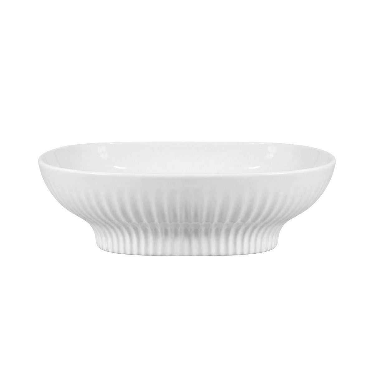 EY-4821 Parlak Beyaz Tezgah Üstü Lavabo
