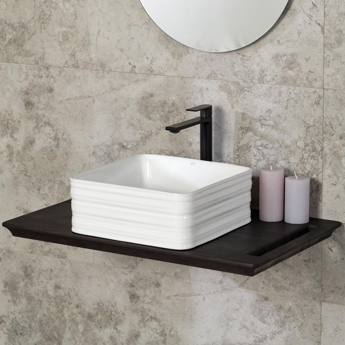 FM-2325 Siyah Lavabo Bataryası