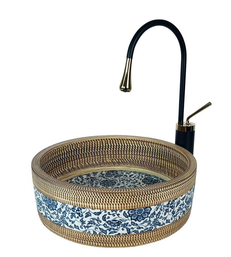Edessa Dekoratıf Çanak Lavabo Handmade Hnm-113 HNM-113
