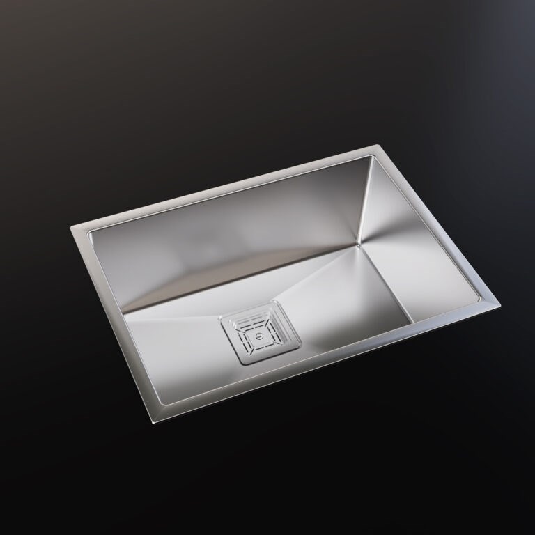 Inox 60x43 Tek Göz Paslanmaz Çelik Eviye