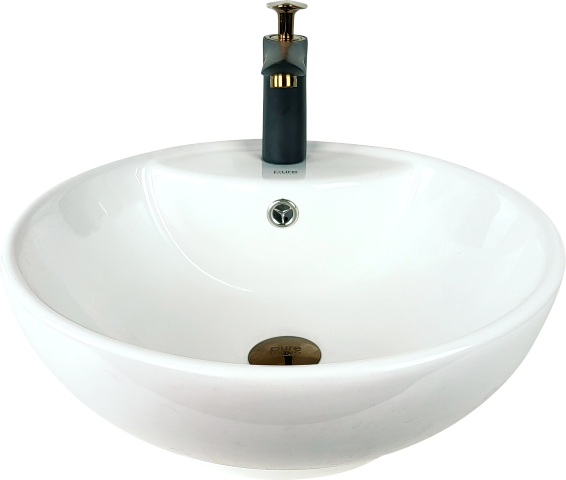 Pure Beyaz Tezgah Üstü Çanak Lavabo W-151 W-151