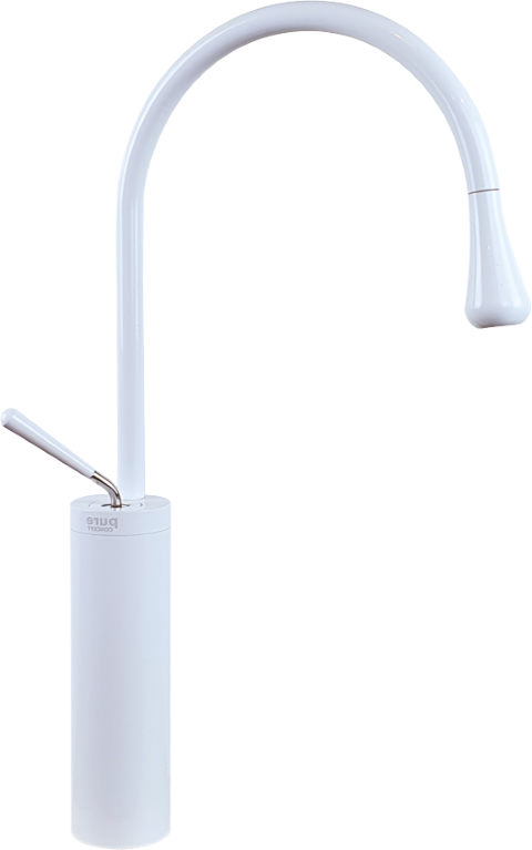 Minimal Beyaz Çanak Lavabo Bataryası
