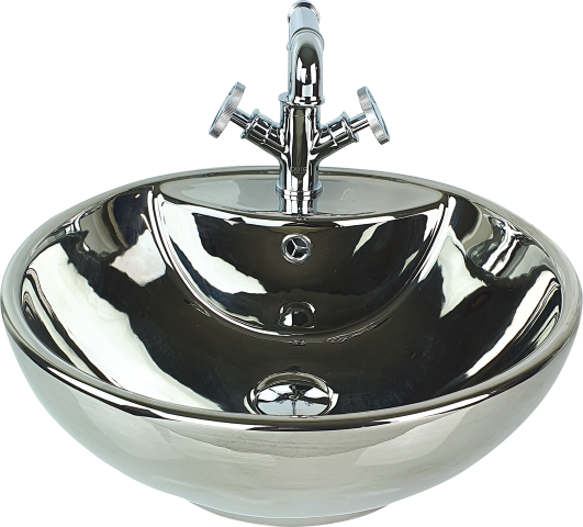Pure Bowl Platin Tezgah Üstü Çanak Lavabo S-200