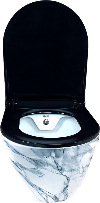 Pure Calacatta Kanalsız Asma Klozet Wh-803 WH-803