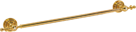 Pure Crystal / Pvd Gold Uzun Havluluk 40 Cm Aks-1107 AKS-1107