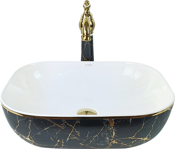 Pure Galaksi Gold Çanak Lavabo Tr-125