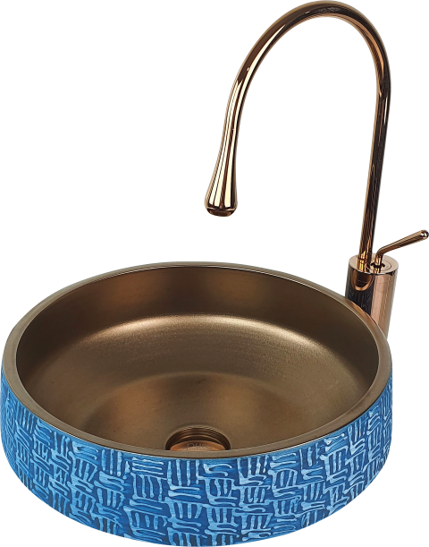 Pure Halikarnas Dekoratif Tezgah Üstü Çanak Lavabo Hnm-102