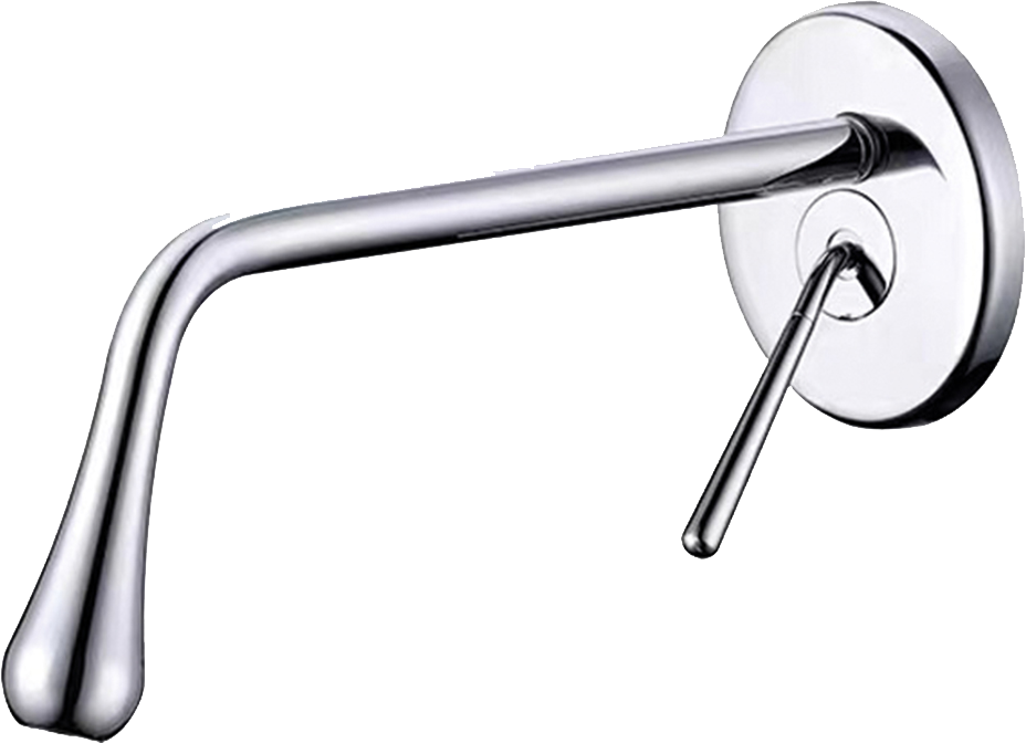 Minimal Krom Ankastre Lavabo Bataryası