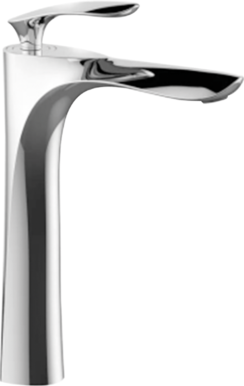 Pure Royal Krom Tezgah Üstü Çanak Lavabo Armatürü Akf-106