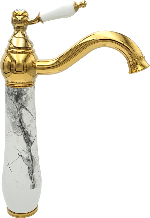 Sharp Calacatta Çanak Lavabo Bataryası