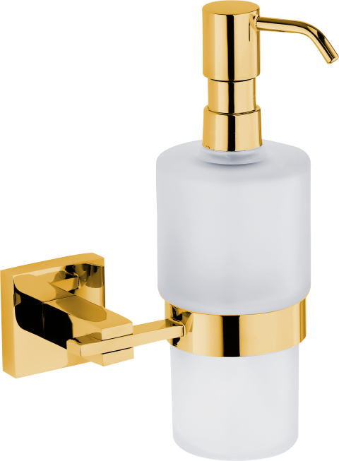 Pure Venedik Sıvı Sabunluk Camlı Gold Kmr-5002 KMR-5002