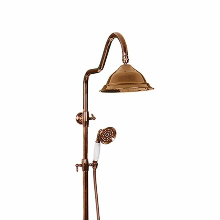 Flamingo Rose Gold Bataryalı Tepe Duş Seti RG-2016
