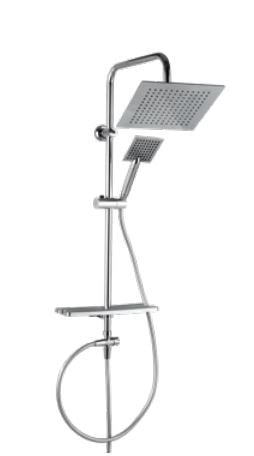 Atlas Chrome Robot Set+Kumbo Soap Holder SKR-R2010