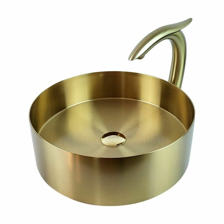 Paslanmaz Çelik Altın Çanak Lavabo SSB-103