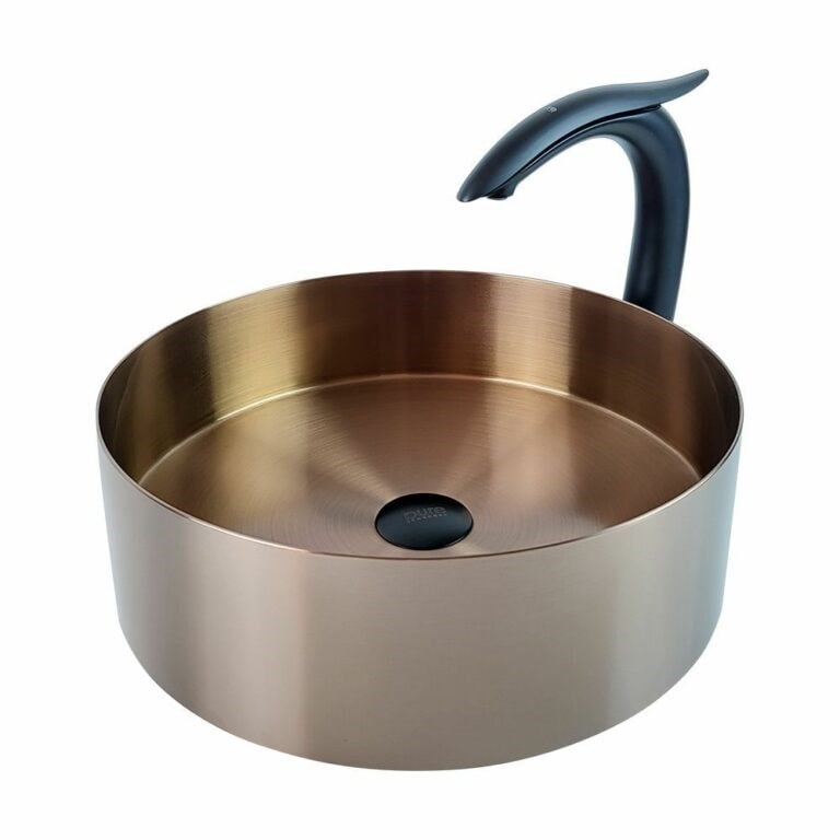 Paslanmaz Çelik Rose Gold Çanak Lavabo SSB-104