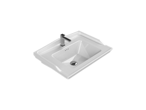 Cerastyle Turkuaz Kapadokya Etajerli Lavabo 80*48 Cm