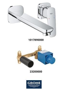 Cubeo Ankastre Lavabo Bataryası Seti (Sıvaaltı Dahil)