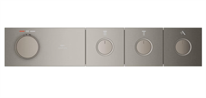 Grohtherm Aqua Tiles Antrasit Ankastre Termostatik Banyo Bataryası 3 Yol.Smartcontr(Sıva Altı Hariç)