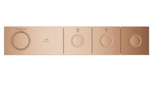 Grohtherm Aqua Tiles Bronz Ankastre Termostatik Banyo Bataryası 3 Yollu Smartcontr(Sıva Altı Hariç)