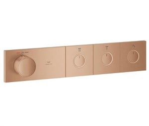 Grohtherm Aqua Tiles Bronz Ankastre Termostatik Banyo Bataryası 3 Yollu Smartcontr(Sıva Altı Hariç)