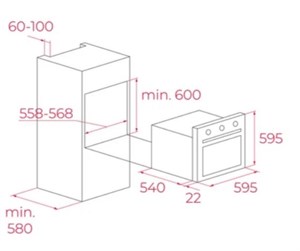 Teka Heb 723 Bk Dijital Fırın