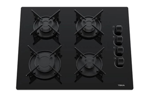 Teka Gbe 64002 Kbc Bk Krıstal Cam Gazlı Ocak 4 Gözlü