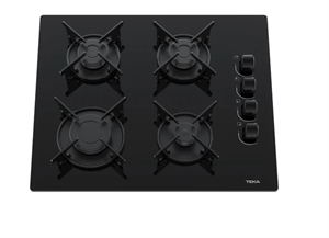 Teka Gbe 64002 Kbc Bk Krıstal Cam Gazlı Ocak 4 Gözlü
