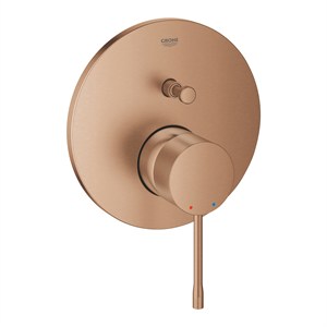 Essence Ankastre Banyo Bataryası Seti 310 Oval Tepeduşlu (Fırçalı Bronz)