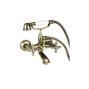 Nostalgıc Banyo Bataryası - Bronz 290515