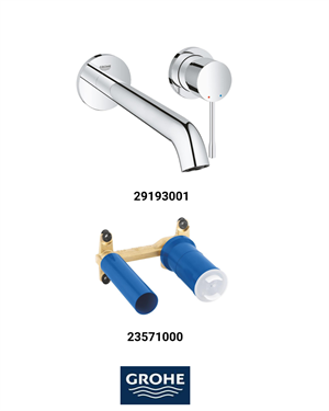 Essence New Ankastre Lavabo Bataryası Seti (Sıvaaltı Dahil)