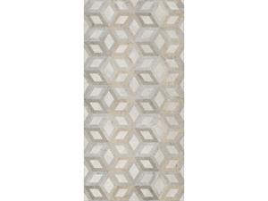 30*60 Fon-50233 Tuna Geo Dekor Kemık Kahve -X