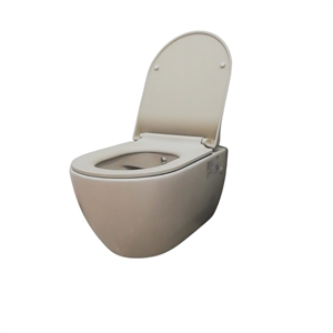 Cıty Rımless Asma Klozet+Yavas Kapak Cappıcıno