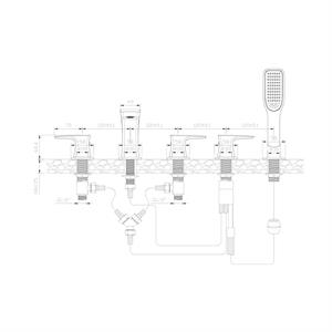 Newarc Lıfe  Küvet Bataryası - Krom 981151