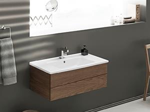 Cerastyle Turkuaz Arte Etajerli Lavabo 75X45 Cm