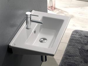Cerastyle Turkuaz Arte Etajerli Lavabo 55X36,5 Cm