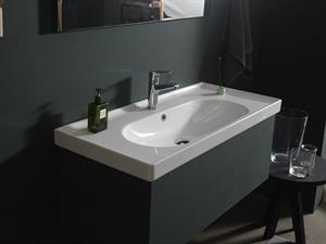 Cerastyle Turkuaz Arya Etajerli Lavabo 60*45 Cm