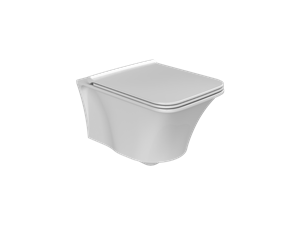 Cerastyle Turkuaz İbiza Rimless Asma Klozet+Yavas Kapak