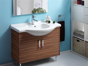Cerastyle Turkuaz Nil Etajerli Lavabo 75 Cm