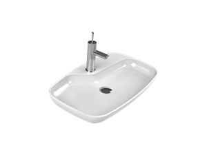 Cerastyle Turkuaz Nova Tezgah Üstü Lavabo 70 Cm