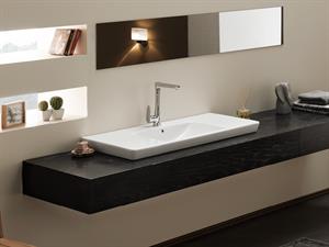 Cerastyle Turkuaz Porto  Etajerli Lavabo 85 Cm (Derınlık 38 Cm)