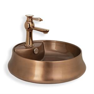 E-4045 Tezgah Üstü Porselen Lavabo E-4045