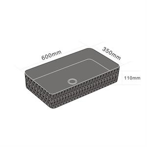 E-4061P Tezgah Üstü Porselen Lavabo E-4061P