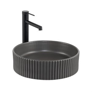 E-W1001MF Tezgah Üstü Mat Füme Lavabo