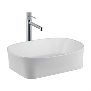 E-W1051MB Tezgah Üstü Lavabo Mat Beyaz