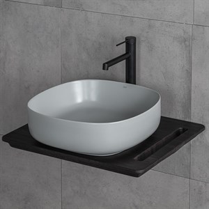 E-W1203MG Tezgah Üstü Lavabo Mat Gri