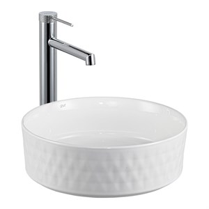 E-W5001 Tezgah Üstü Lavabo Beyaz