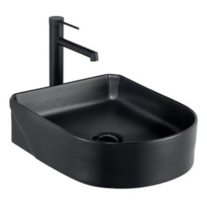 EH-5110MS Tezgah Üstü Lavabo Mat Siyah