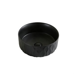EY-4750MS Mat Siyah Tezgah Üstü Lavabo EY-4750MS