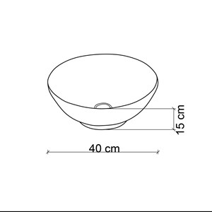 EY-7050 Tezgah Üstü Lavabo